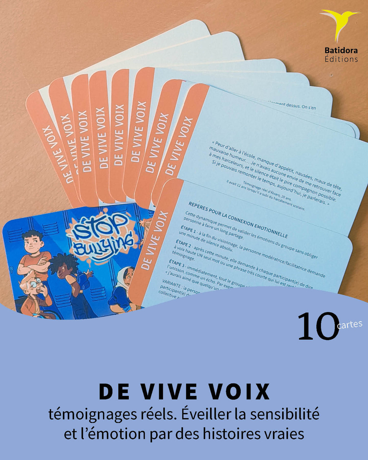STOP Bullying édition française — 133 cartes contre le harcèlement
